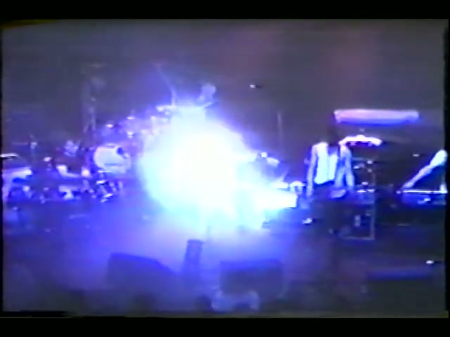 Nine Inch Nails performing during the Pretty Hate Machine live era