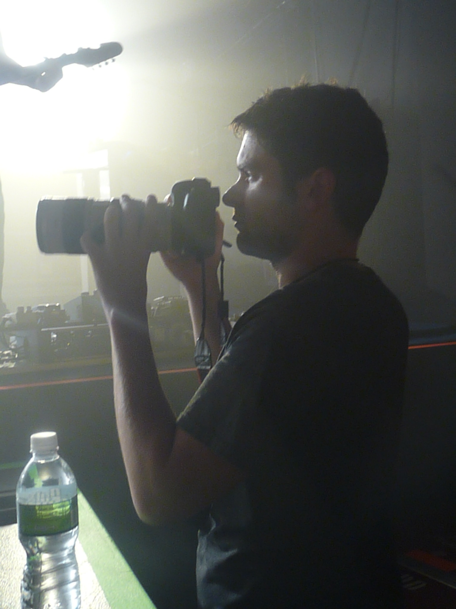 Rob Sheridan photographing a Nine Inch Nails performance