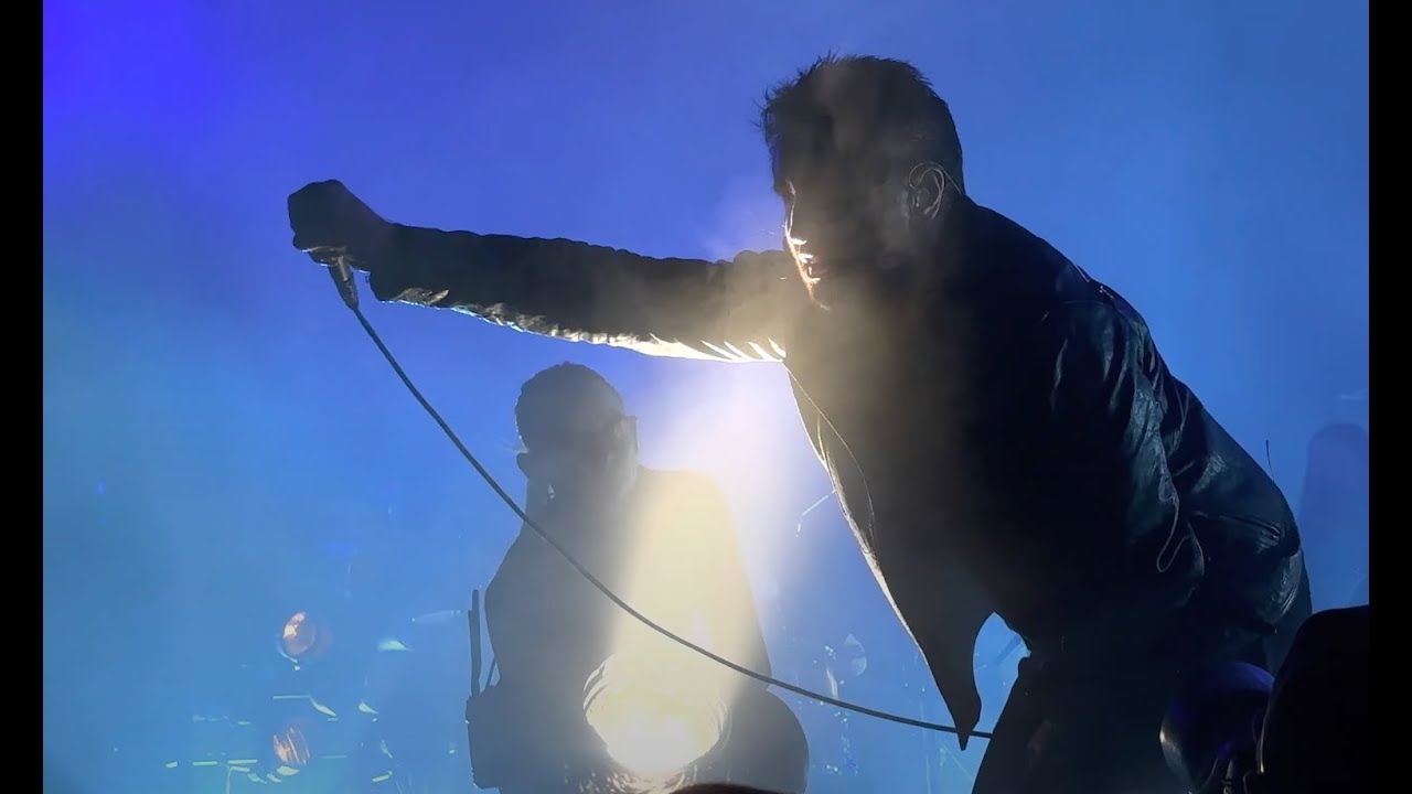 Trent Reznor performing at Blossom Music Center in 2022