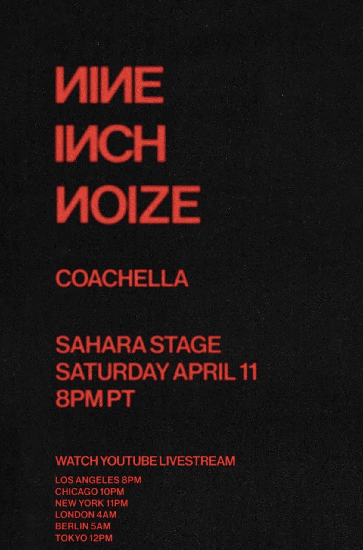 Nine Inch Noize Coachella stream still